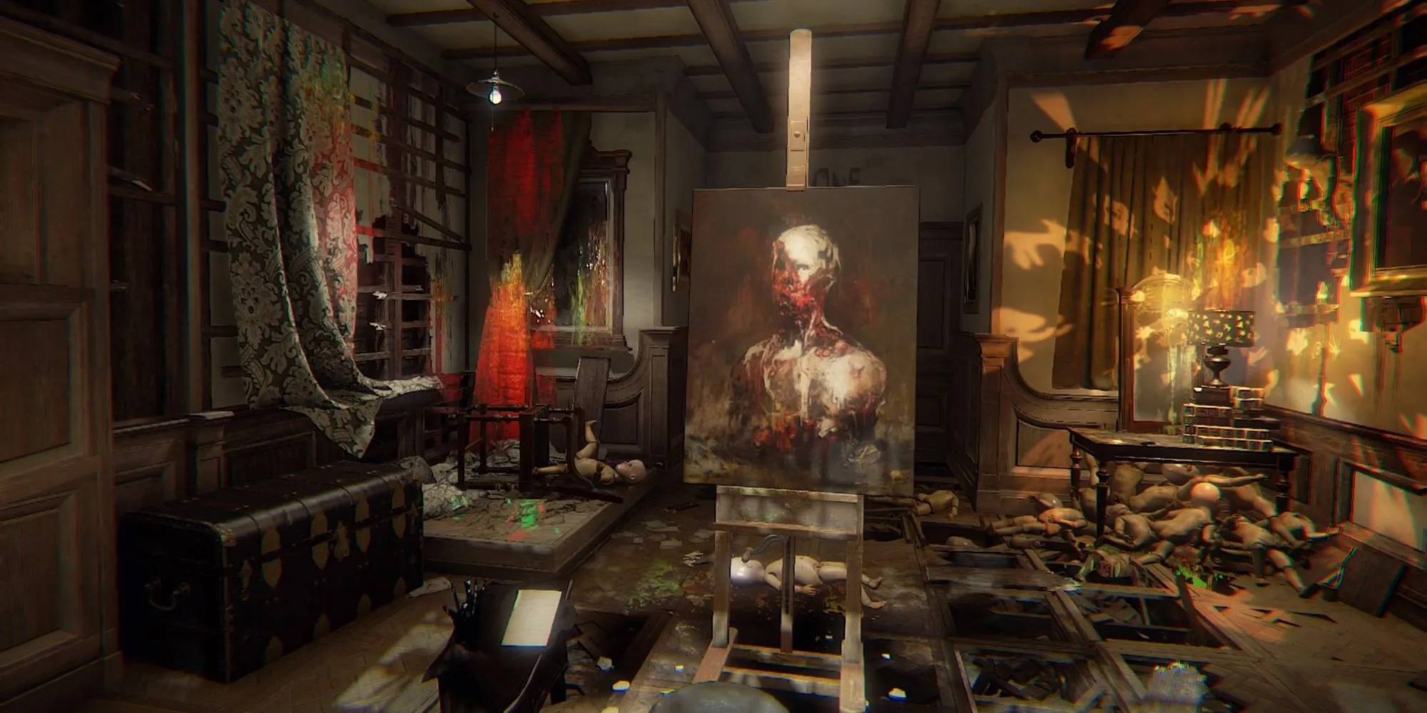 Bức tranh bị nguyền rủa trong game kinh dị Layers of Fear