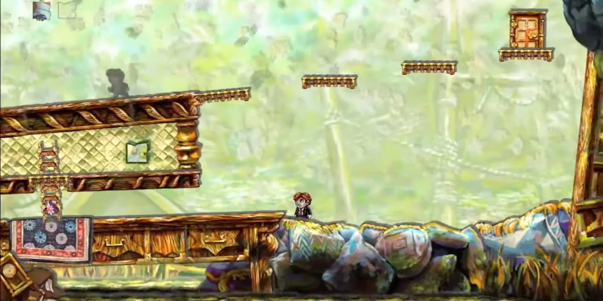 Hình ảnh Braid: người du hành thời gian trong game platformer