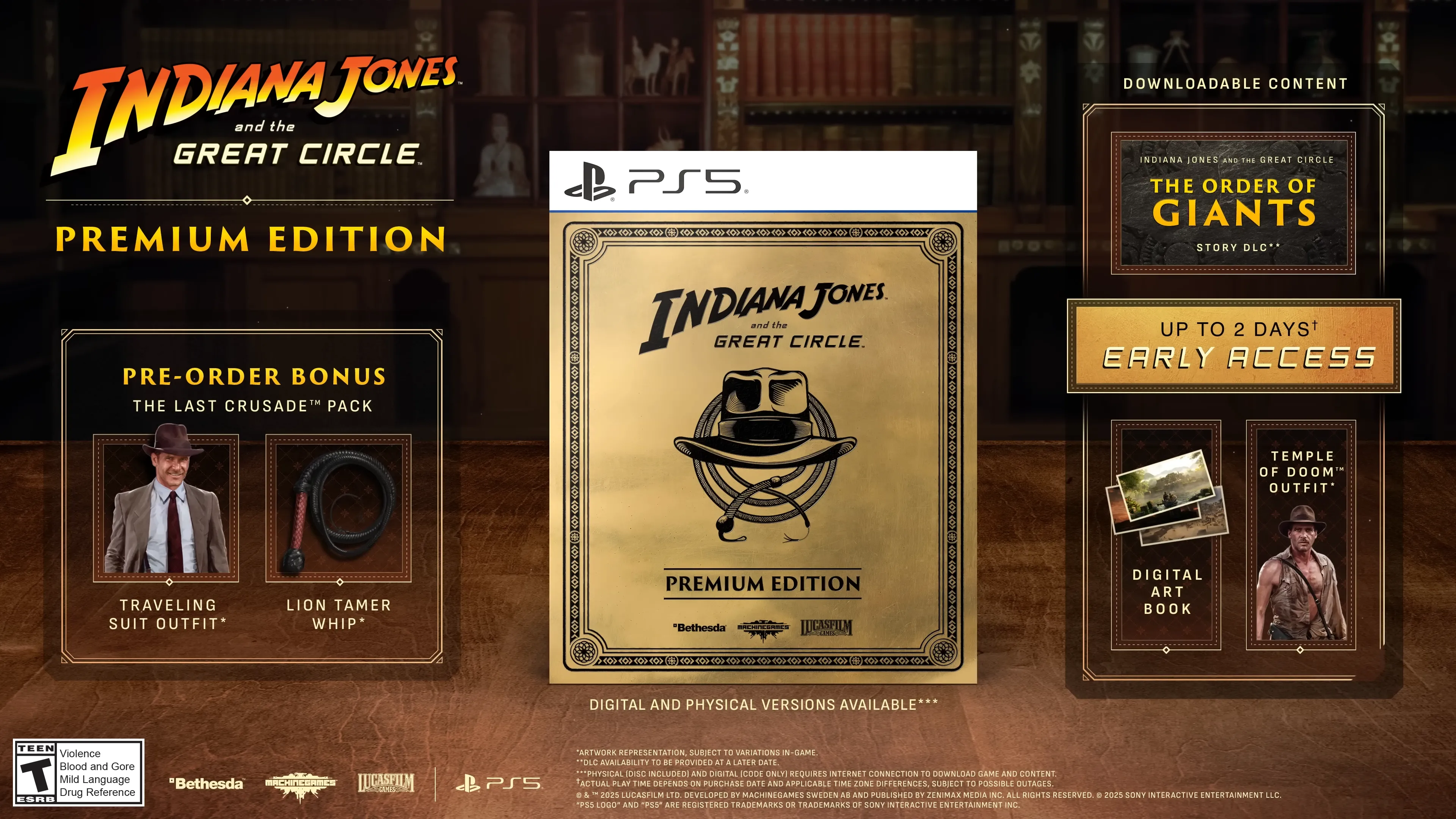 Indiana Jones and the Great Circle chuẩn bị ra mắt trên PS5 tháng 4