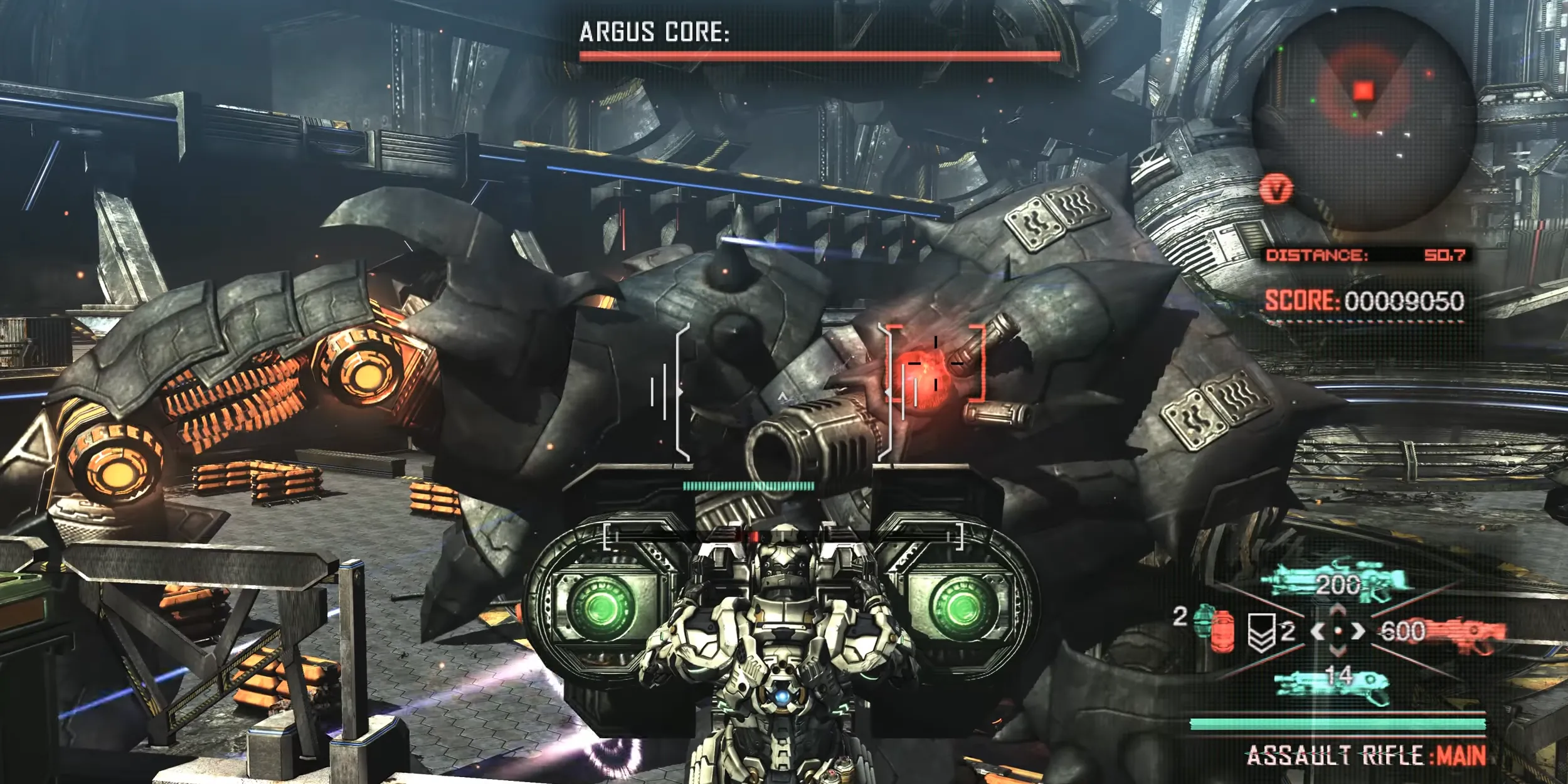 Argus boss trong Vanquish