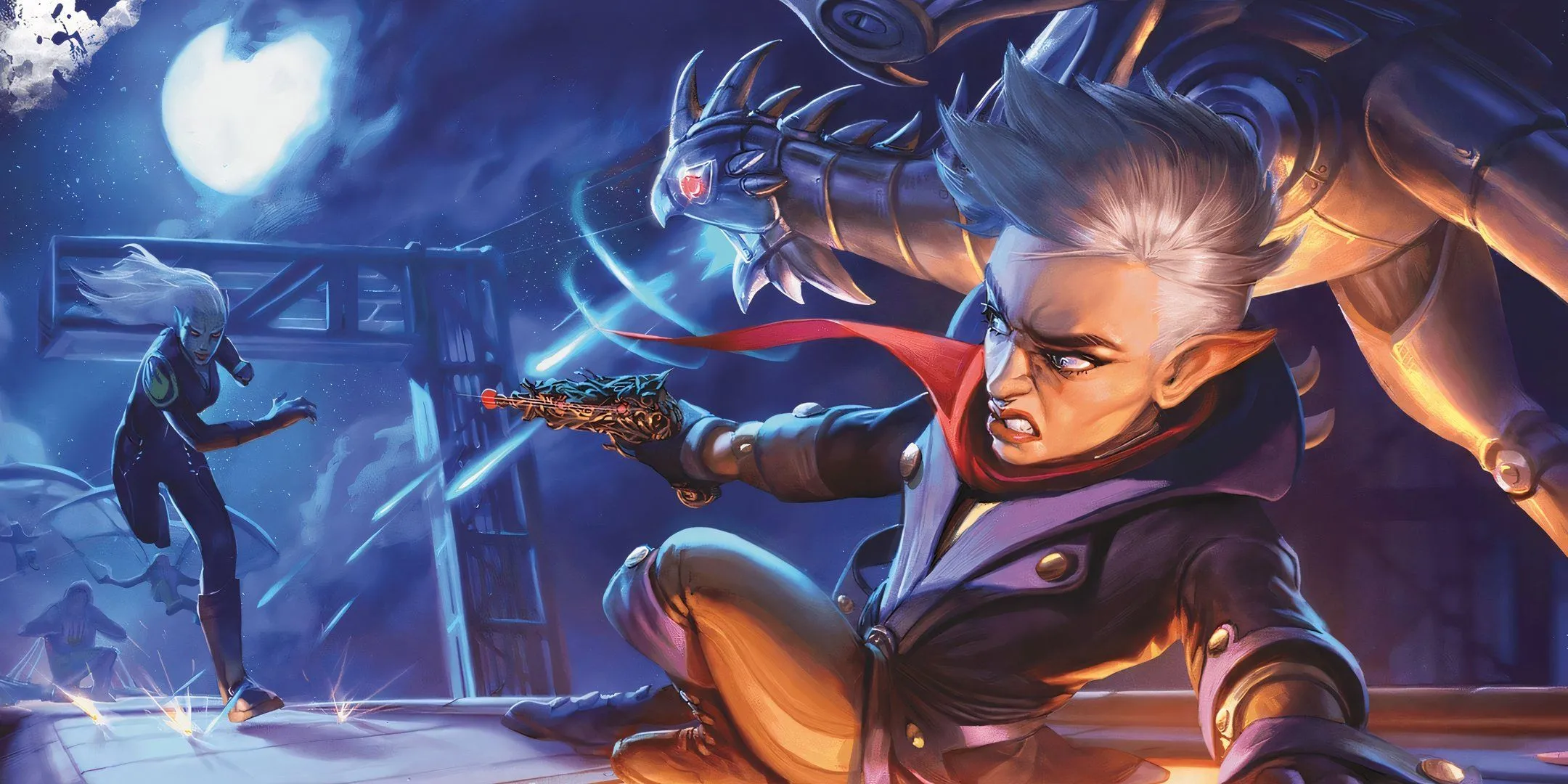 Artificer chiến đấu với kẻ thù trong Dungeons &amp; Dragons