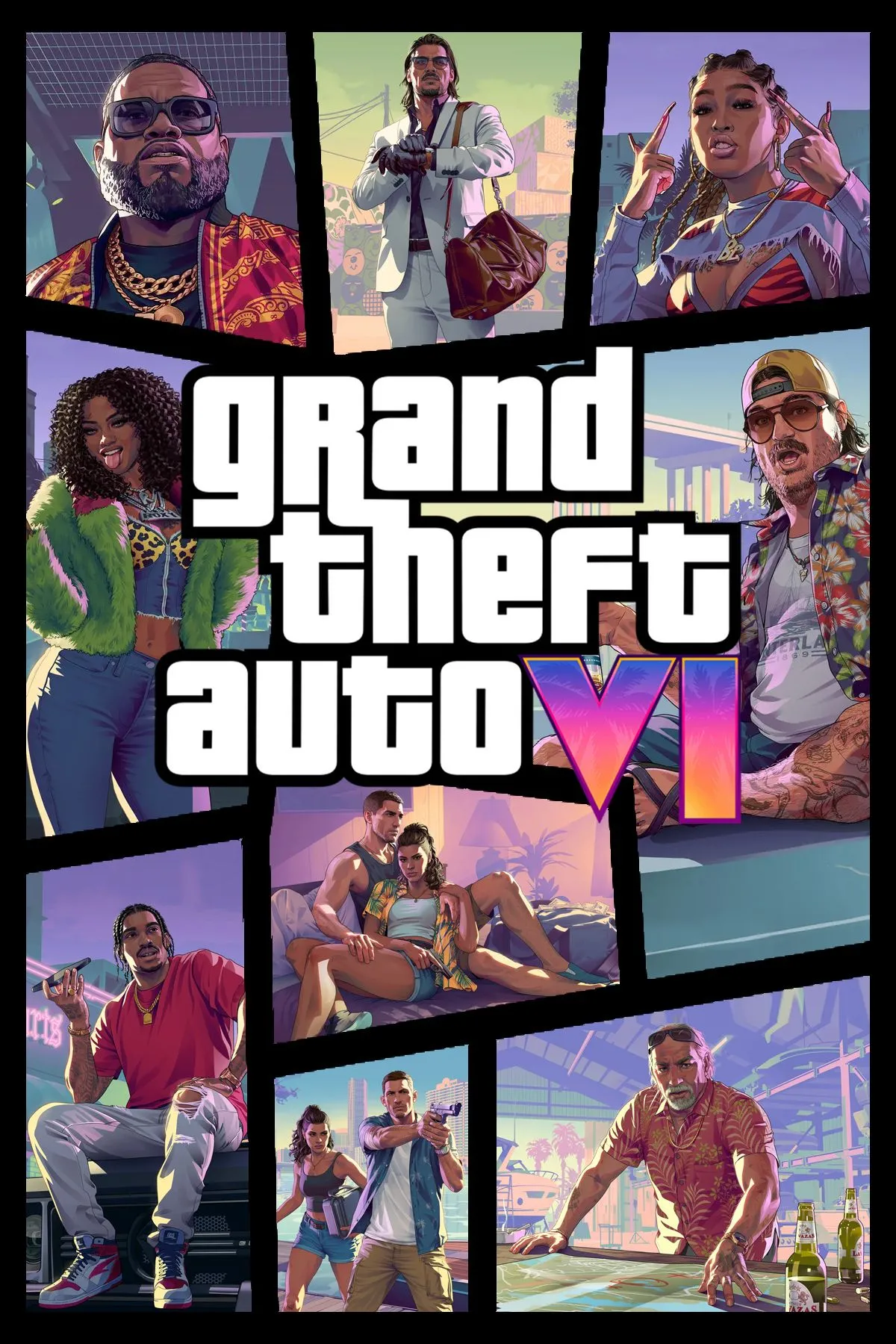 Artwork ấn tượng của GTA 6 hé lộ phong cách và bối cảnh game