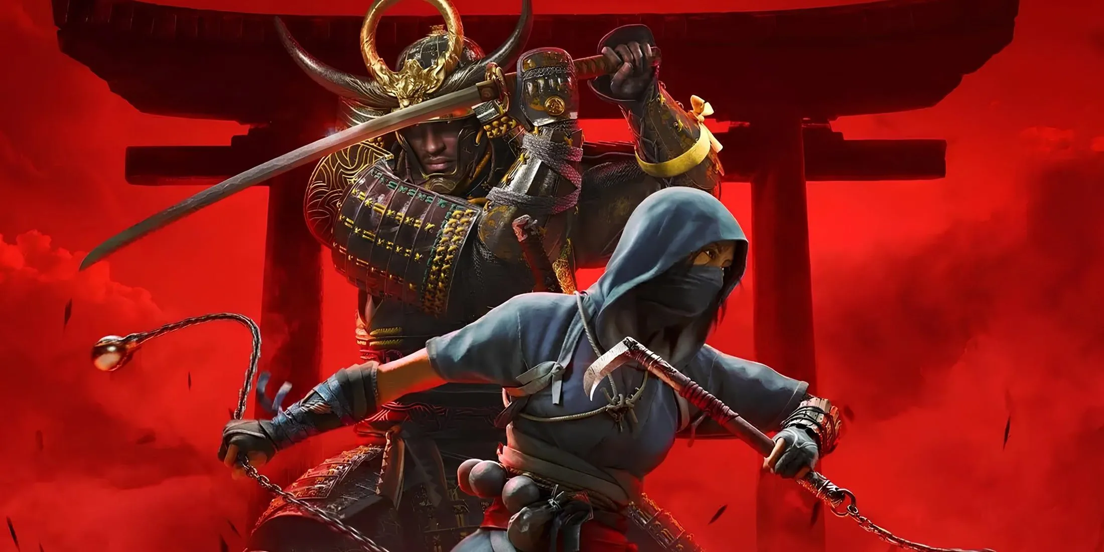 Bìa chính thức của Assassin's Creed Shadows