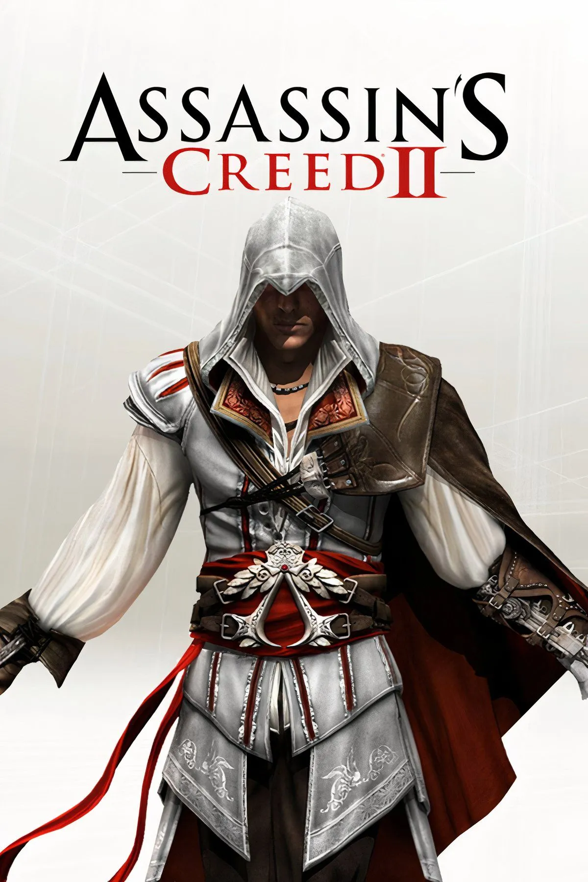 Bìa game Assassin's Creed II với Ezio Auditore da Firenze