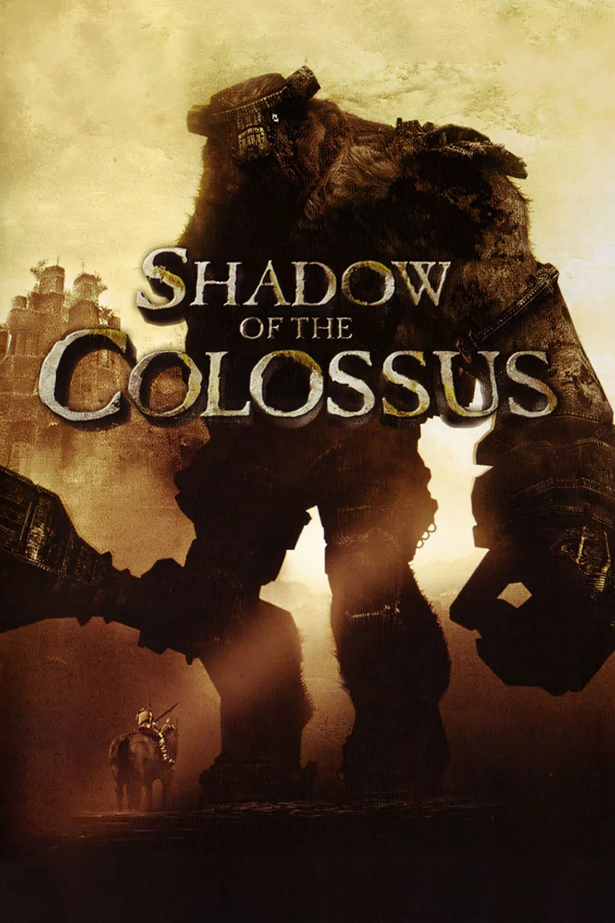 Bìa game Shadow of the Colossus, tựa game phiêu lưu hành động nghệ thuật