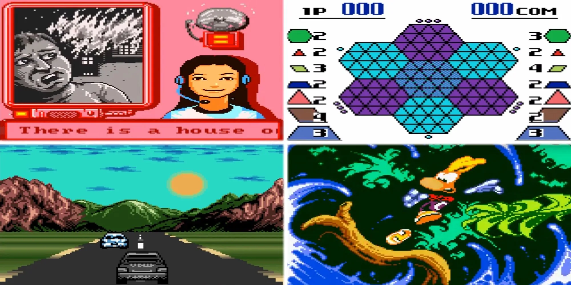 Bốn hình ảnh nhỏ về game Game Boy Color ít được biết đến