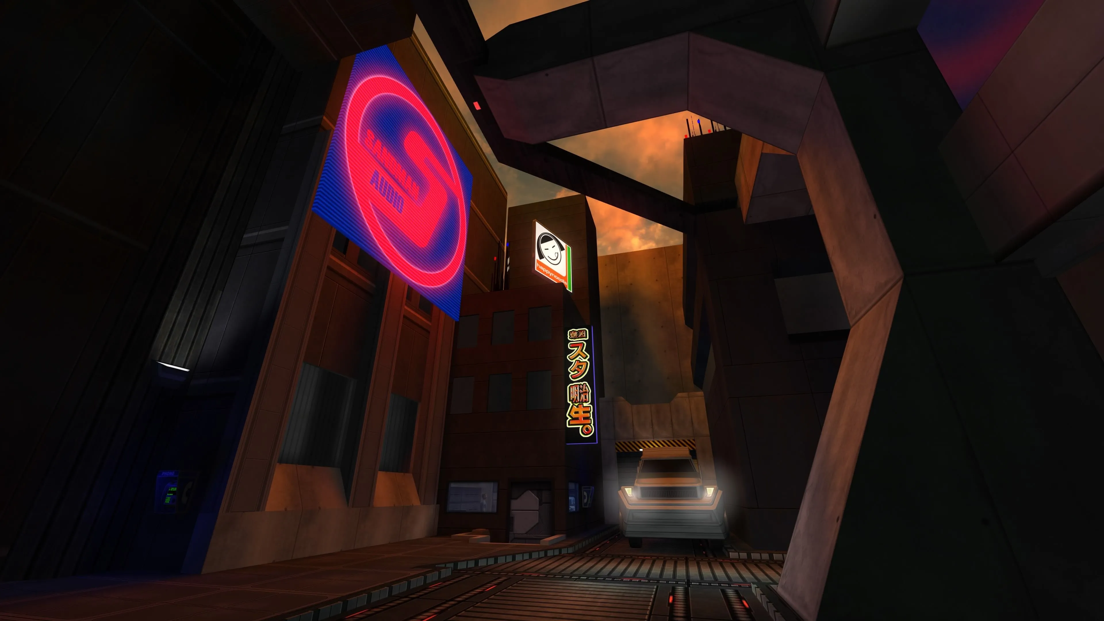 Cảnh thành phố trong System Shock 2