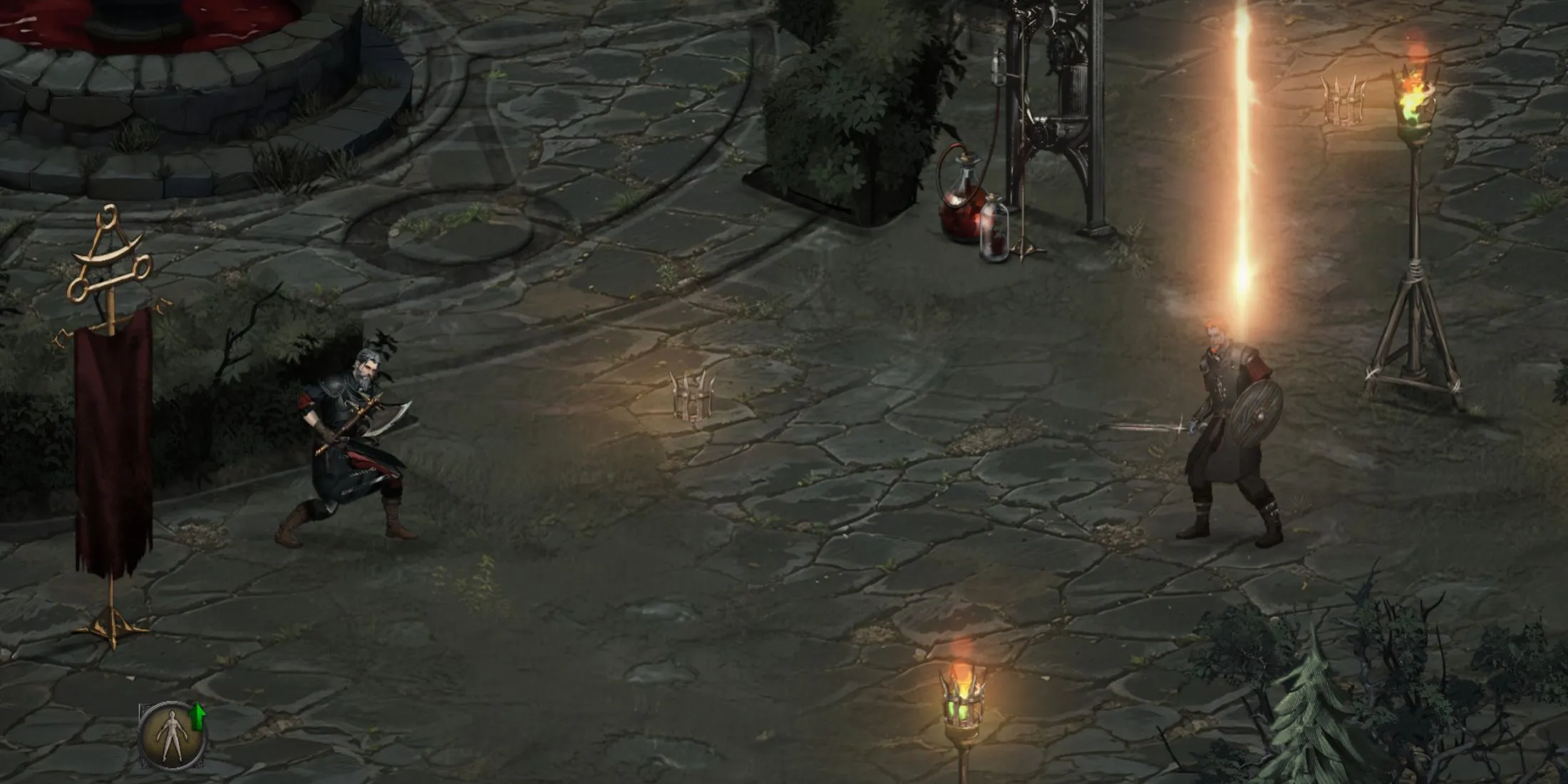 Dàn nhân vật trong Vampire's Fall 2, game nhập vai di động hấp dẫn.