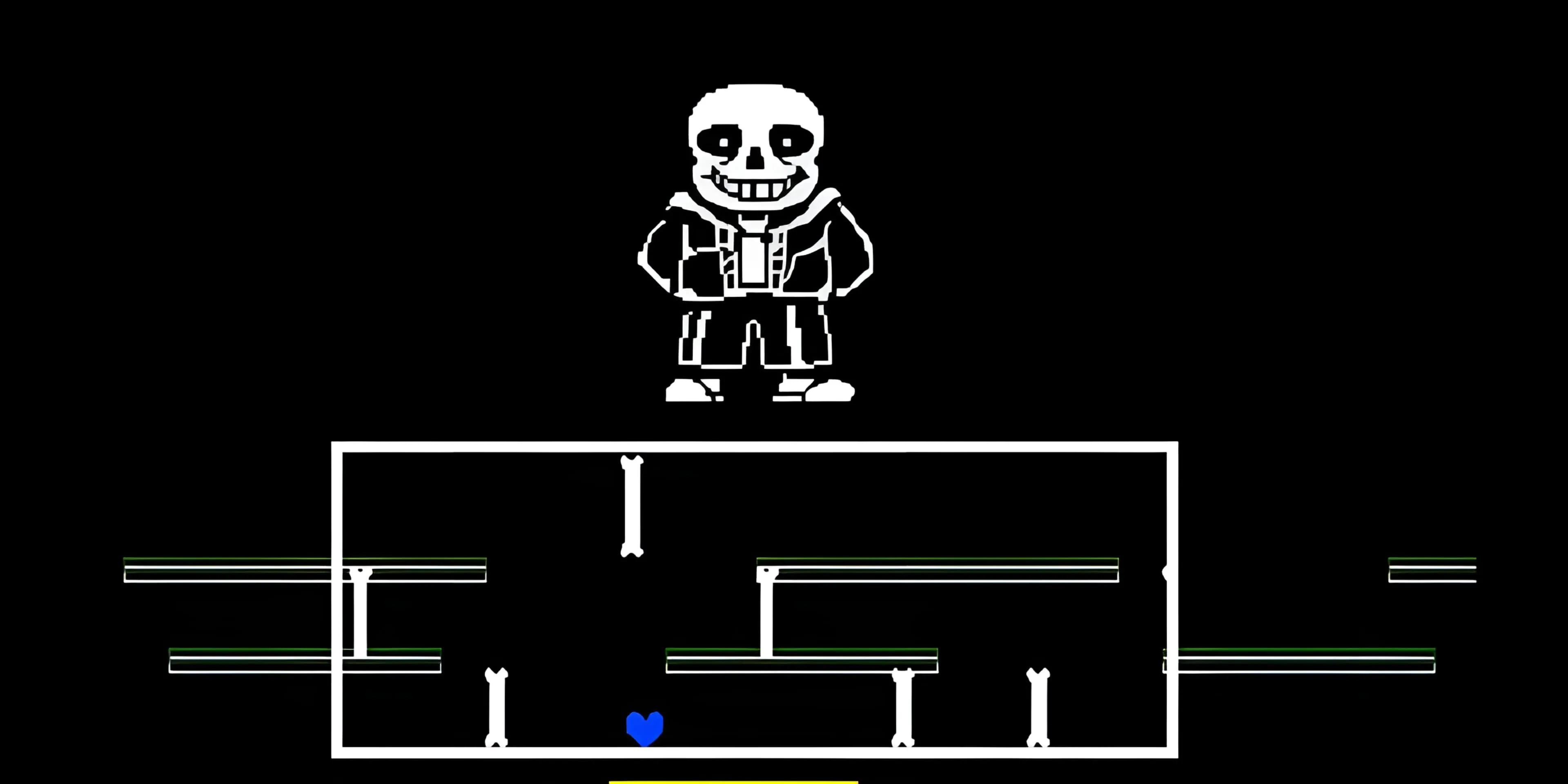 Đấu boss Sans trong Undertale