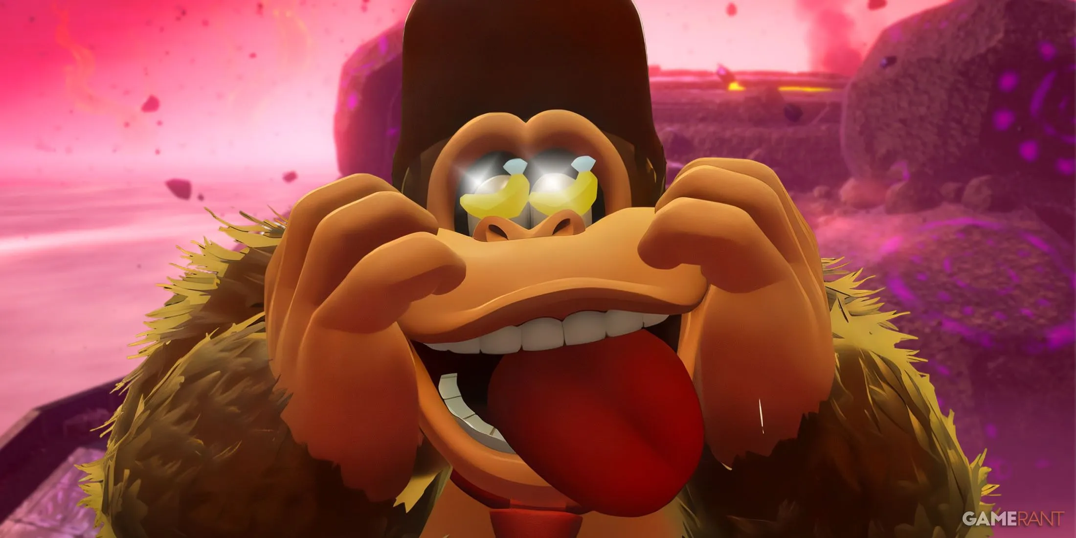 Điểm Banandium Gems tại The Junction trong Donkey Kong Bananza