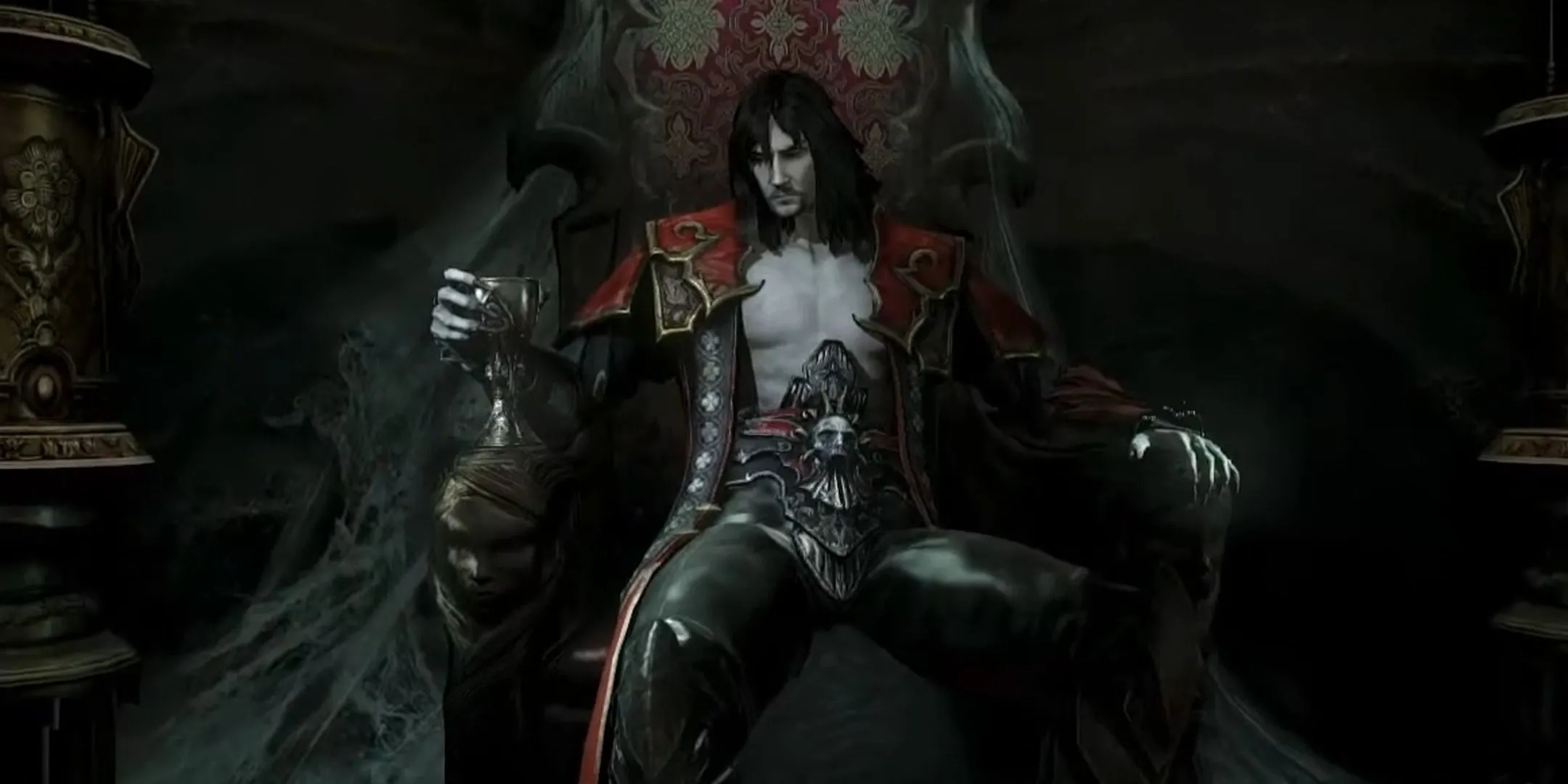 Gabriel Belmont, nay là đại ma cà rồng Dracula, ngự trị trong lâu đài của mình, biểu tượng của sự tha hóa.