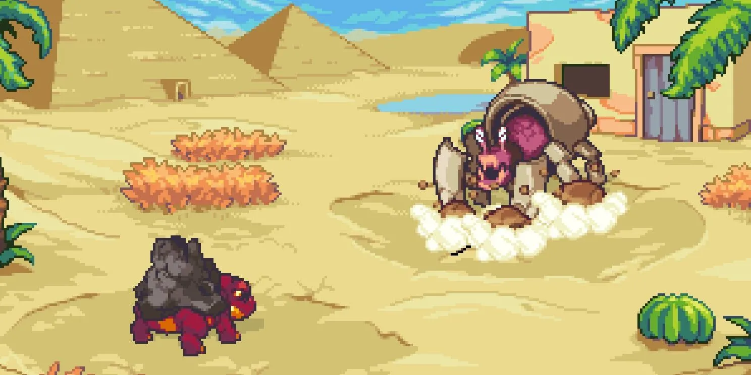Gameplay chiến đấu trong Coromon
