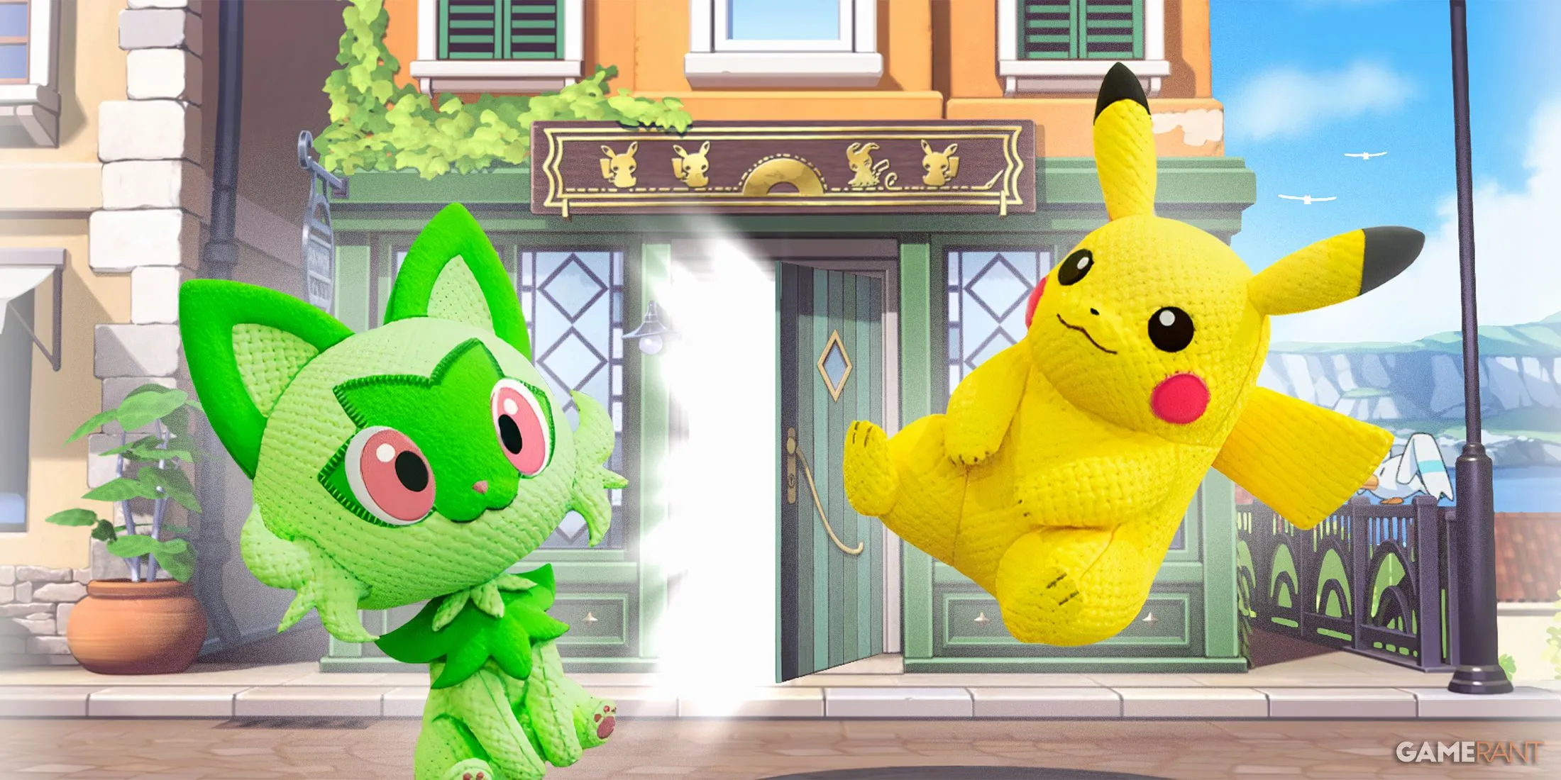 Giao diện game giải đố Pokemon Friends với các mảnh ghép và biểu tượng Pokemon đáng yêu.
