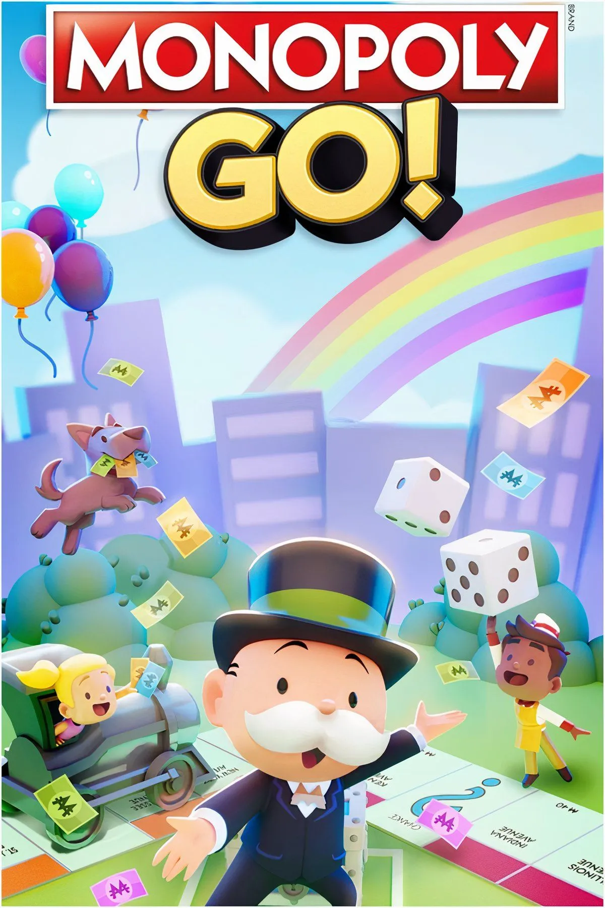 Giao diện trò chơi Monopoly GO