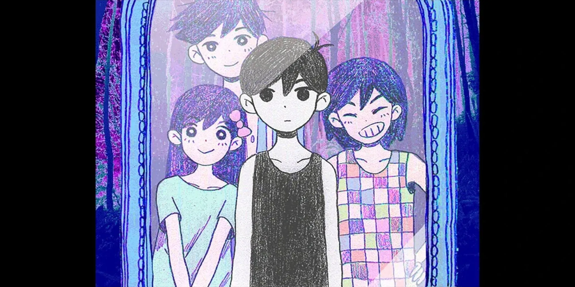 Hình ảnh art hoặc gameplay của game RPG kinh dị tâm lý Omori