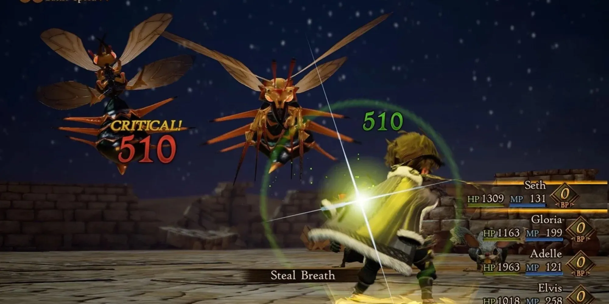 Hình ảnh gameplay game JRPG Bravely Default II trên Nintendo Switch