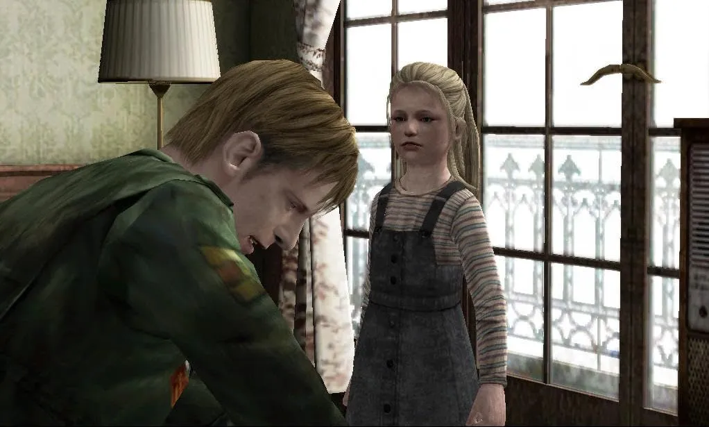 James Sunderland đối mặt với quái vật trong Silent Hill 2