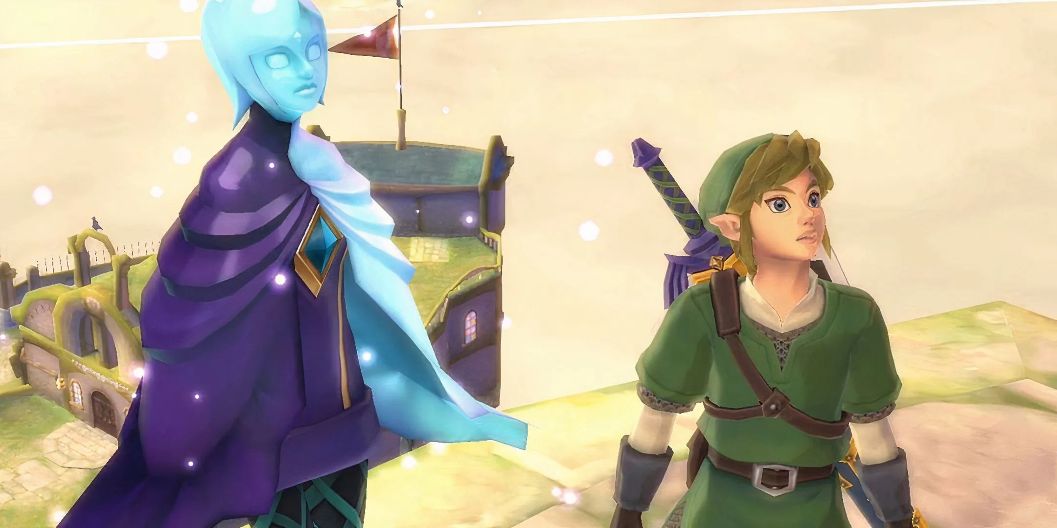 Link và Fi, linh hồn thanh kiếm Master Sword trong The Legend of Zelda: Skyward Sword