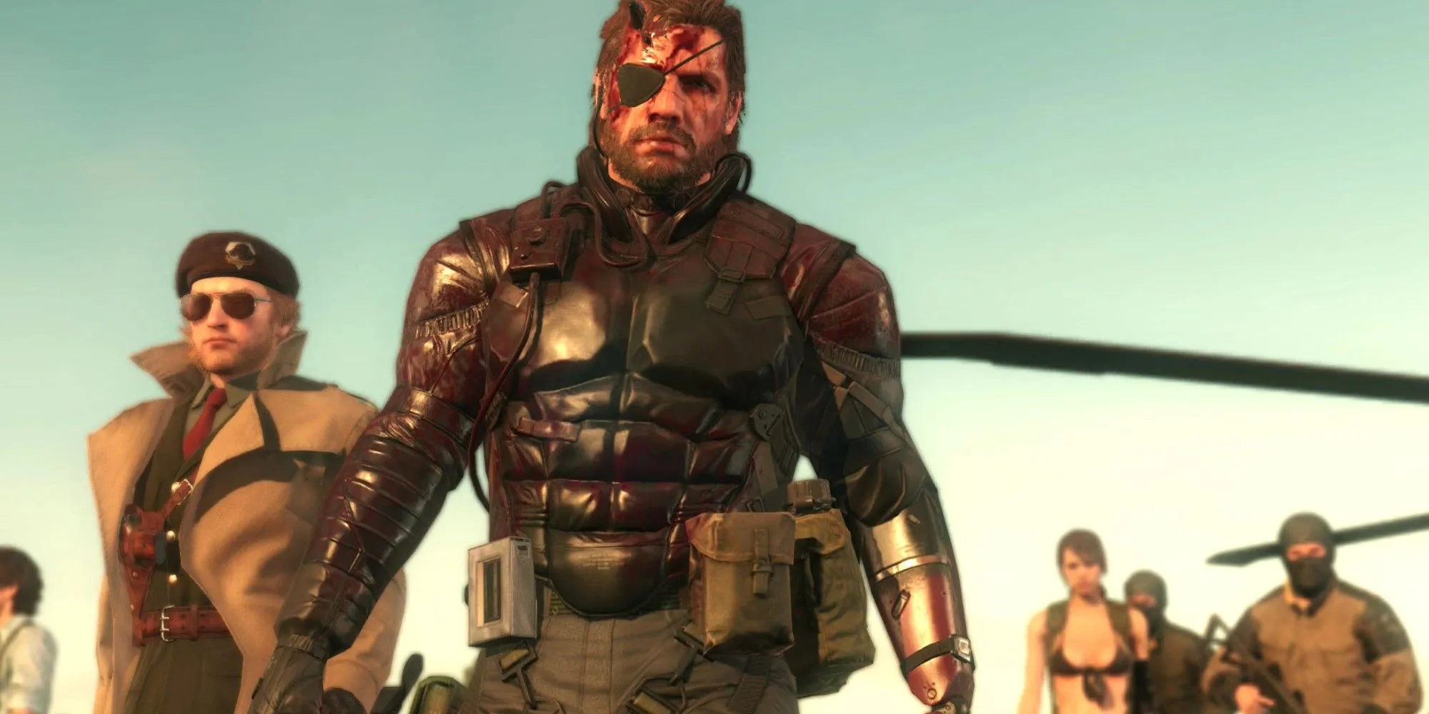 metal gear solid v, Venom snake walking