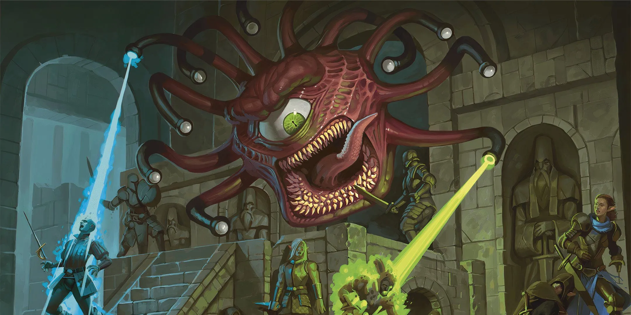 Một Beholder đáng sợ trong hang ổ của nó trong Dungeons &amp; Dragons
