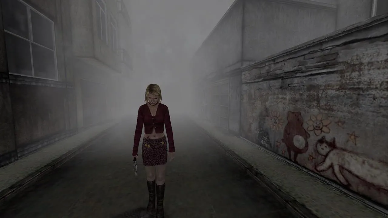 Một khu vực tối tăm đầy bí ẩn trong Silent Hill 2