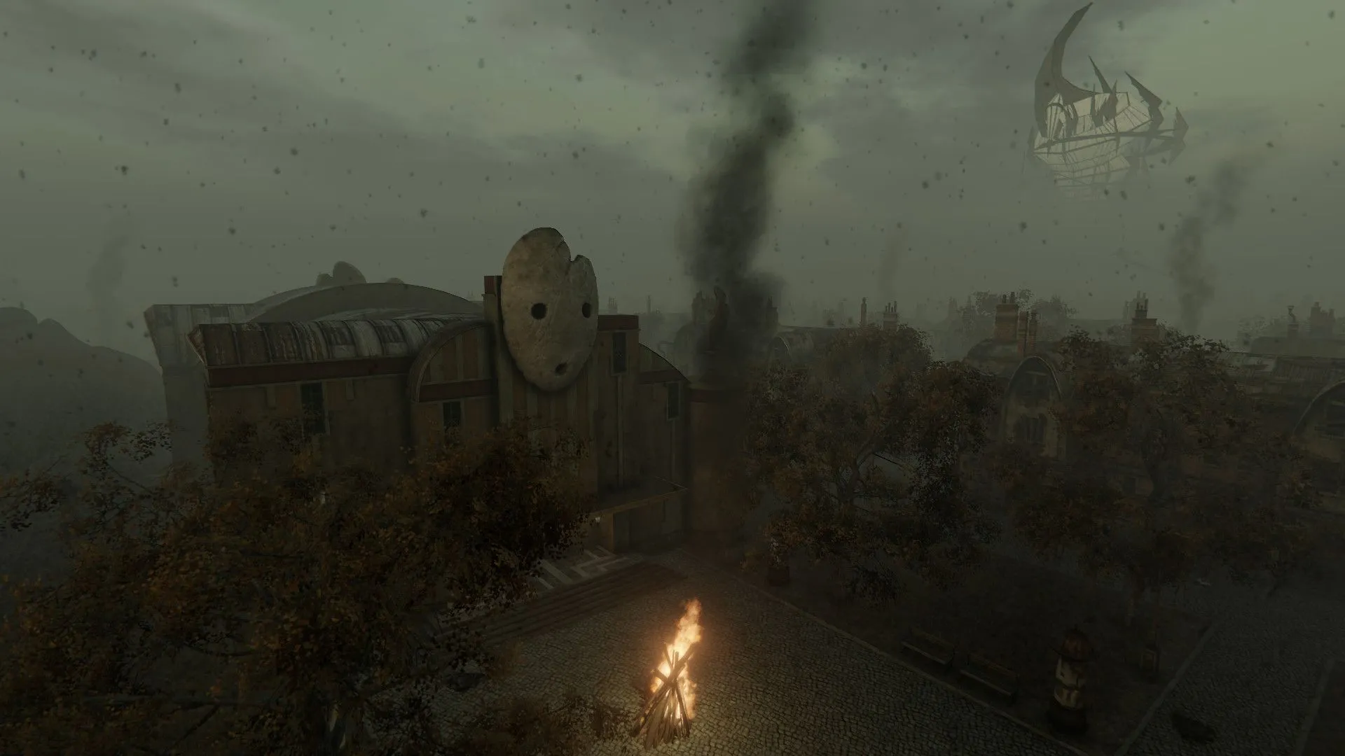 Nhân vật Haruspex gặp gỡ NPC trong game Pathologic 2