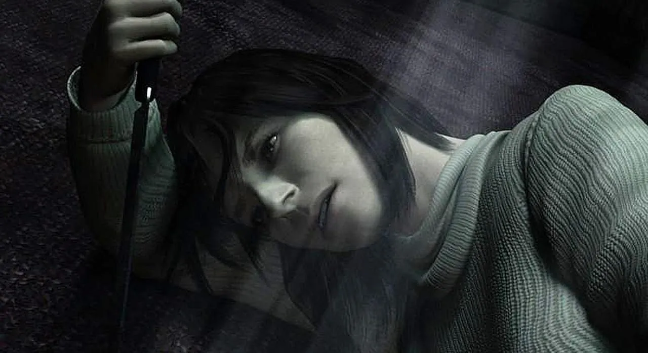 Nhân vật Maria trong Silent Hill 2 với trang phục nổi bật