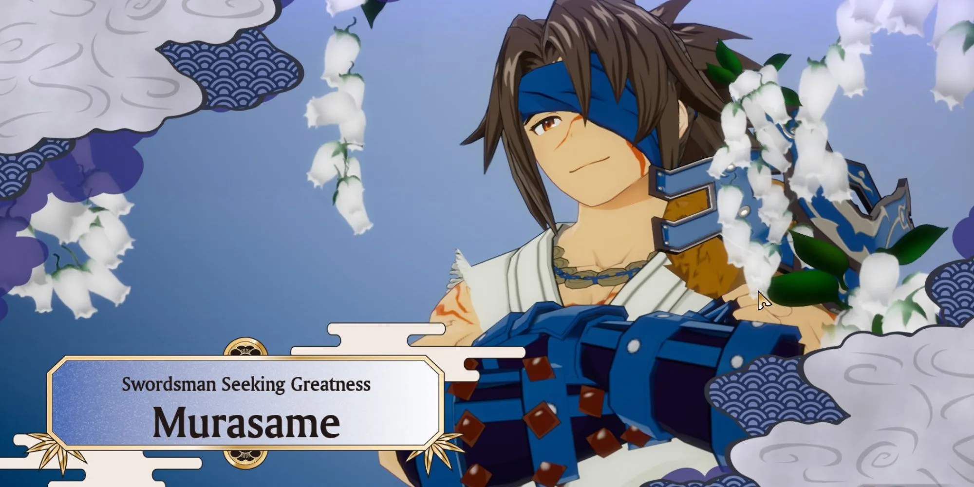 Nhân vật Murasame, một trong các NPC chính trong Rune Factory Guardians of Azuma.