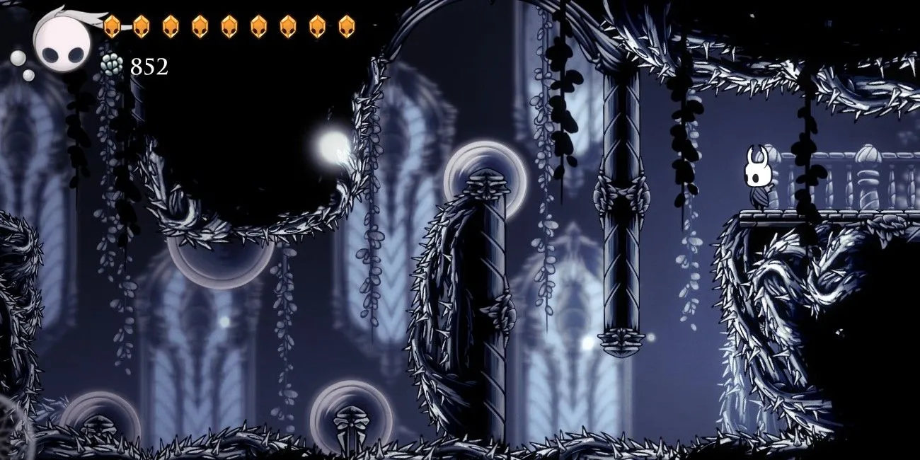 Nhìn vào căn phòng đầy cưa trong Path of Pain của Hollow Knight