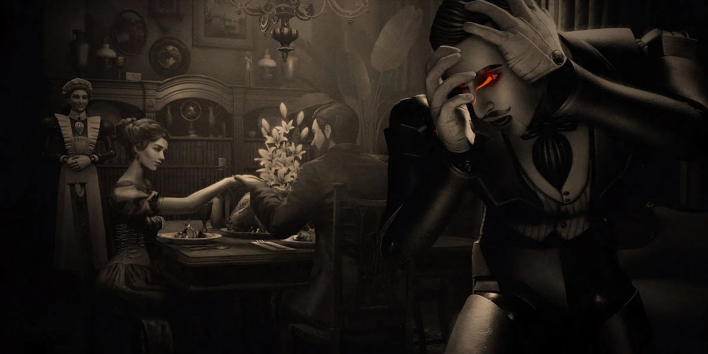 P của Lies of P với vũ khí quen thuộc trong Overture DLC