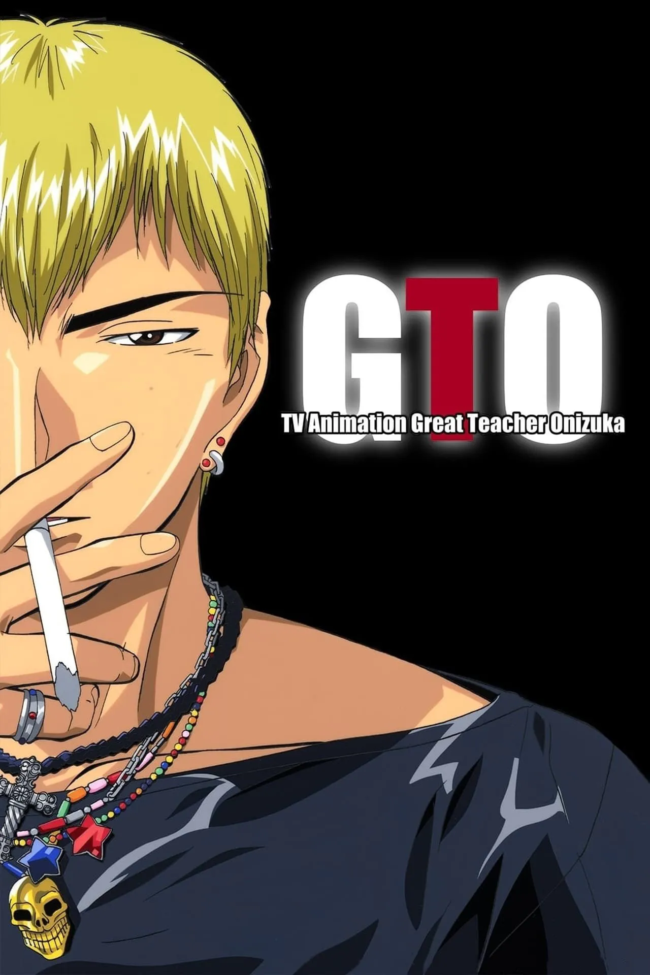 Poster chính thức của series anime GTO: Great Teacher Onizuka, ghi dấu ấn của một huyền thoại hài hước.