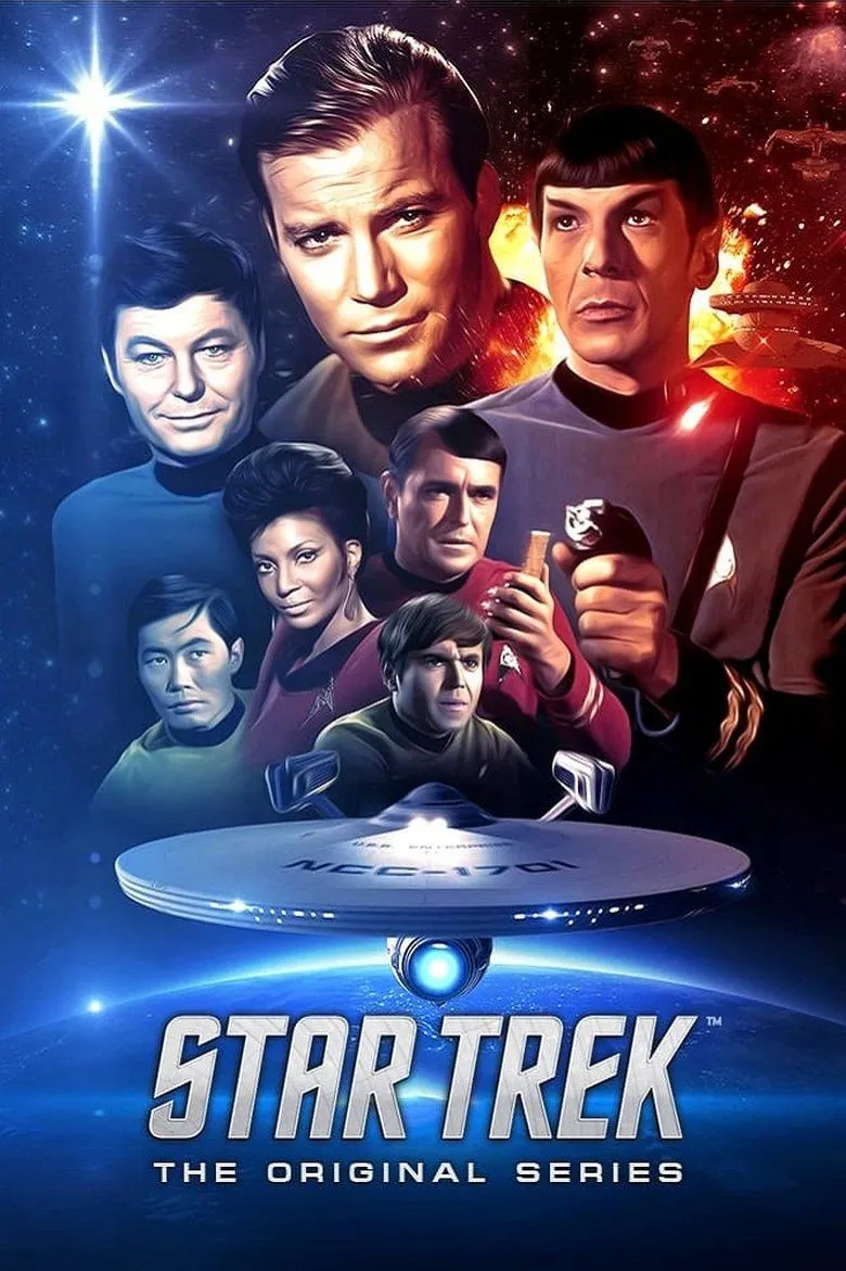 Poster chính thức của series Star Trek: The Original Series