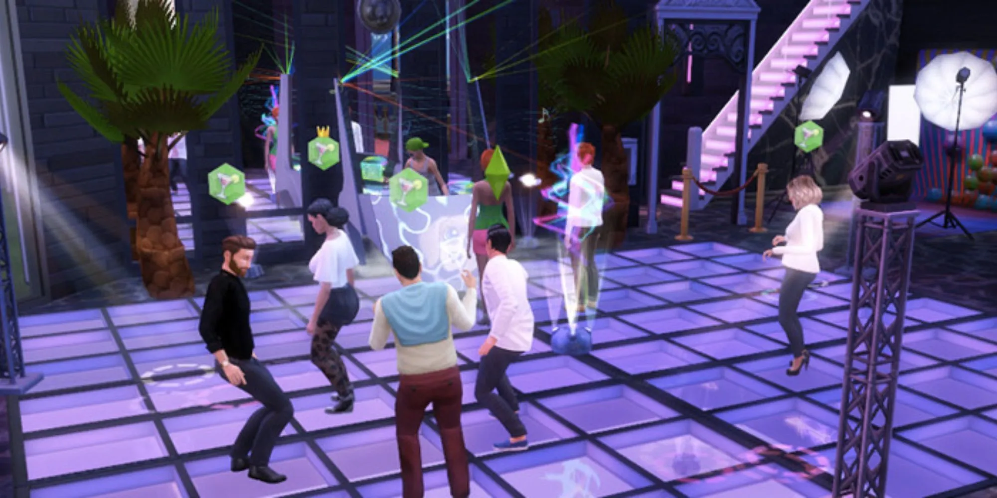 Quán bar The Muckery Nightclub sôi động tại Windenburg Sims 4