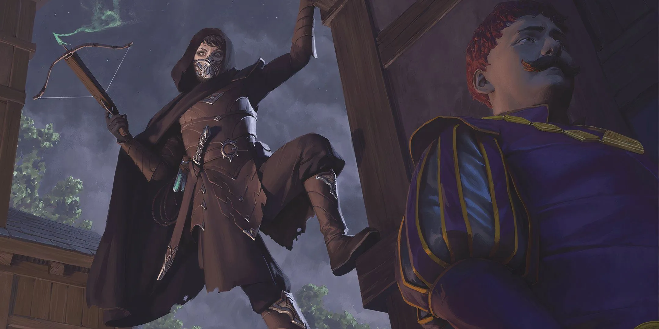 Sát thủ rình rập quanh góc tường trong Dungeons &amp; Dragons
