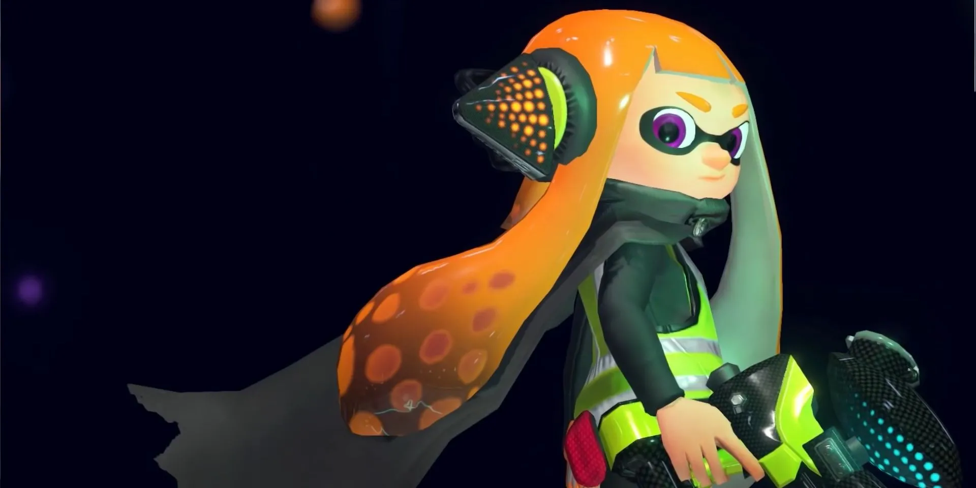Screenshot của Inner Agent 3 trước trận đấu trong Splatoon 2: Octo Expansion
