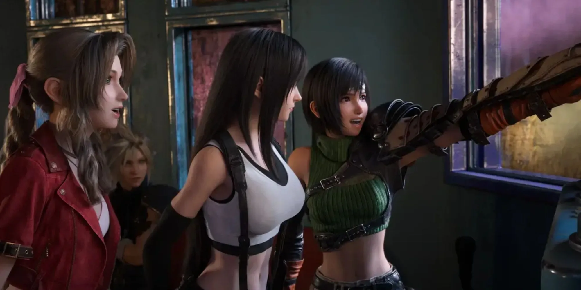 Screenshot hoặc art của game Final Fantasy VII Rebirth đồ họa next-gen