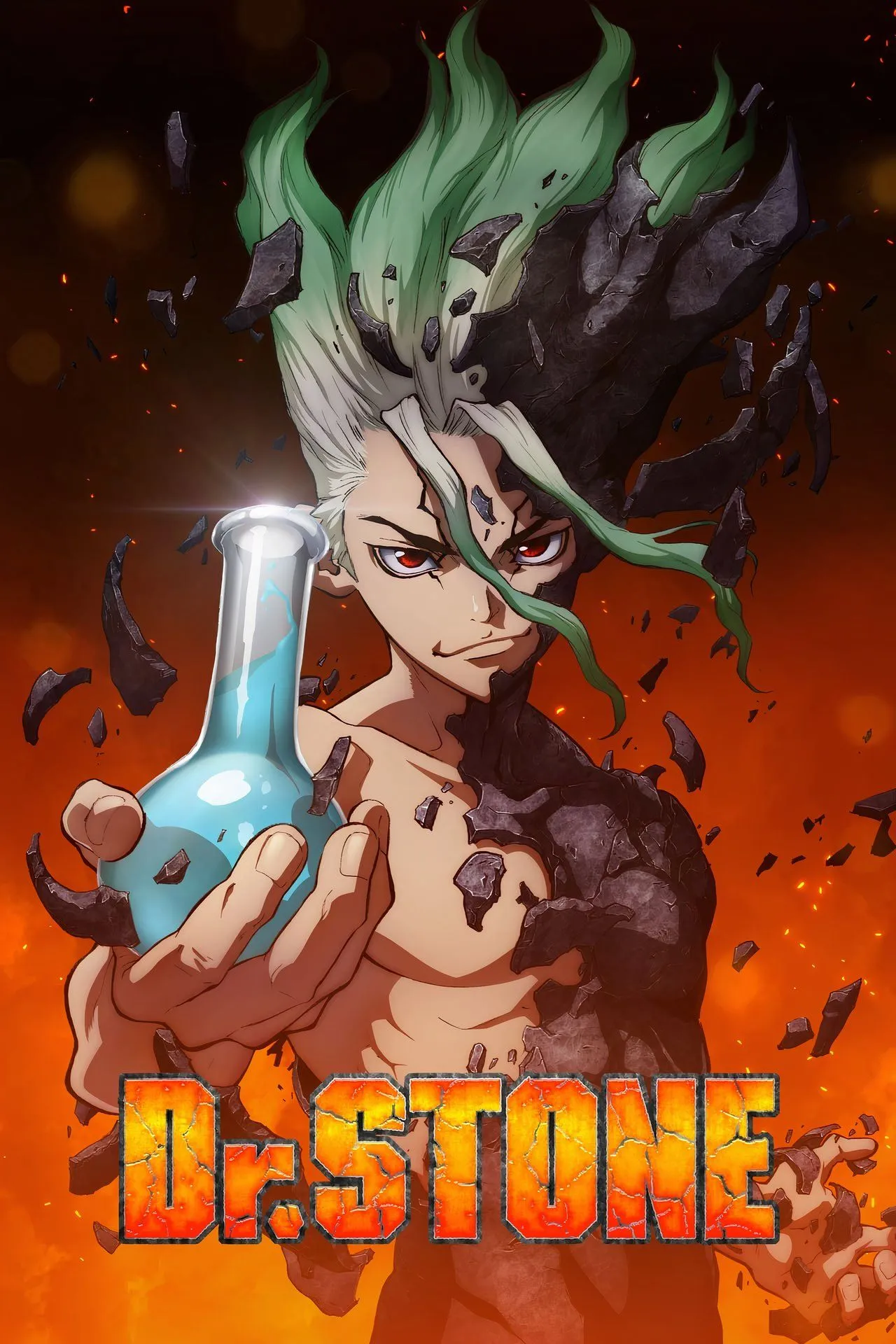 Senku Ishigami và các nhân vật chính trong Dr. Stone: Science Future Part 2