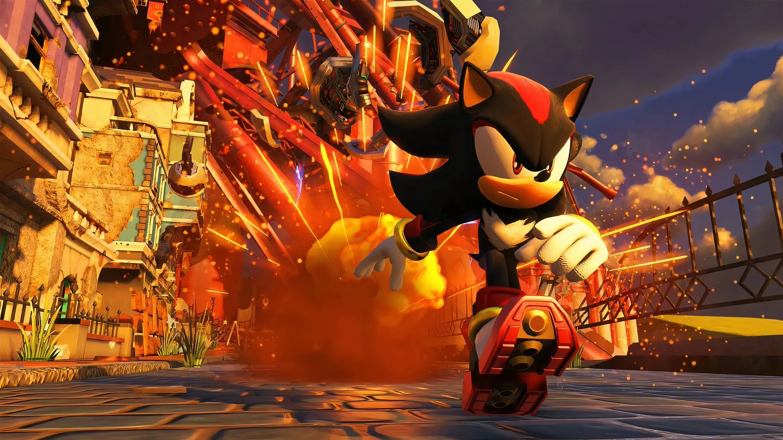 Shadow the Hedgehog trong tựa game riêng của mình