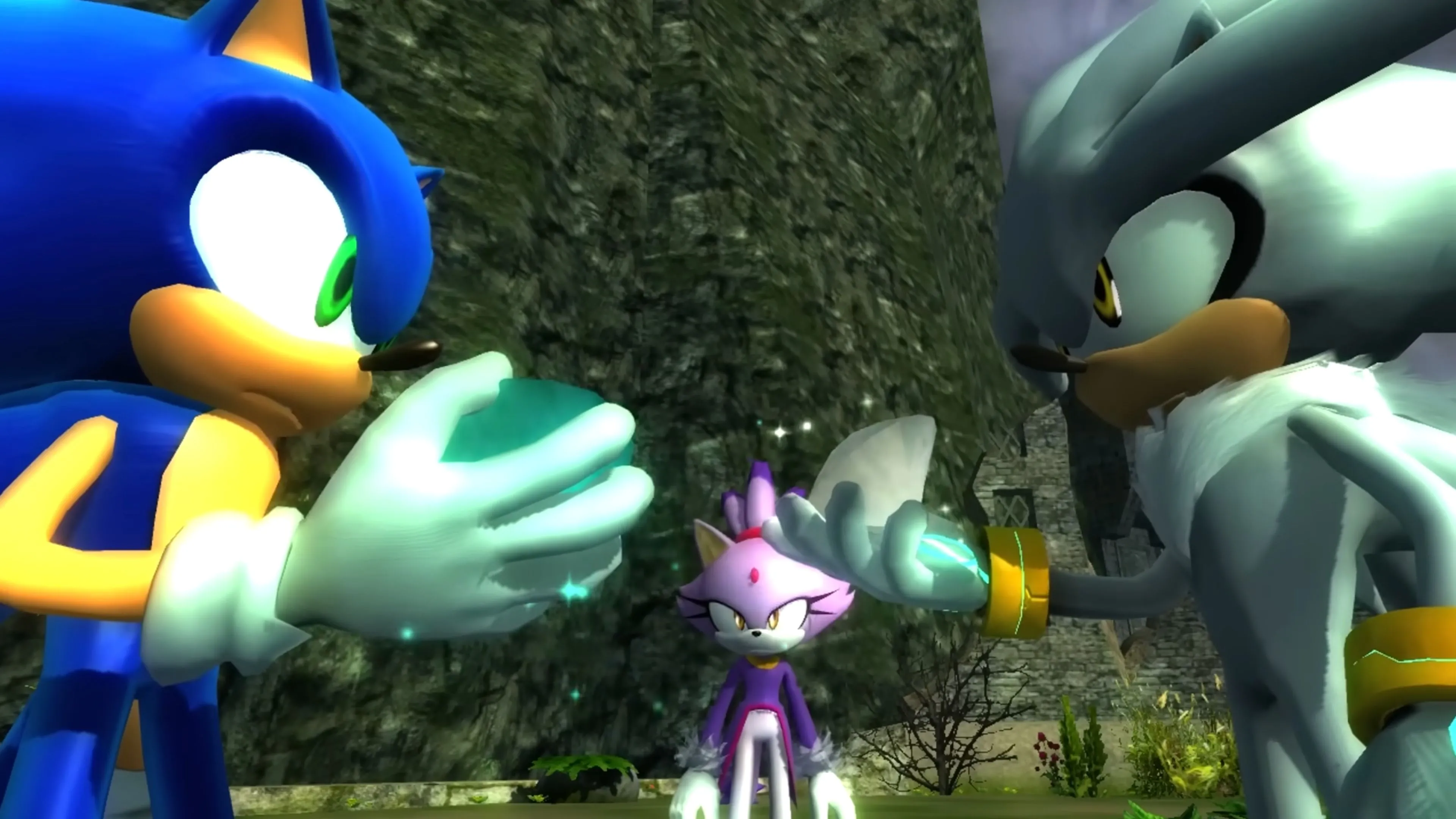 Silver the Hedgehog lần đầu xuất hiện trong Sonic the Hedgehog (2006)