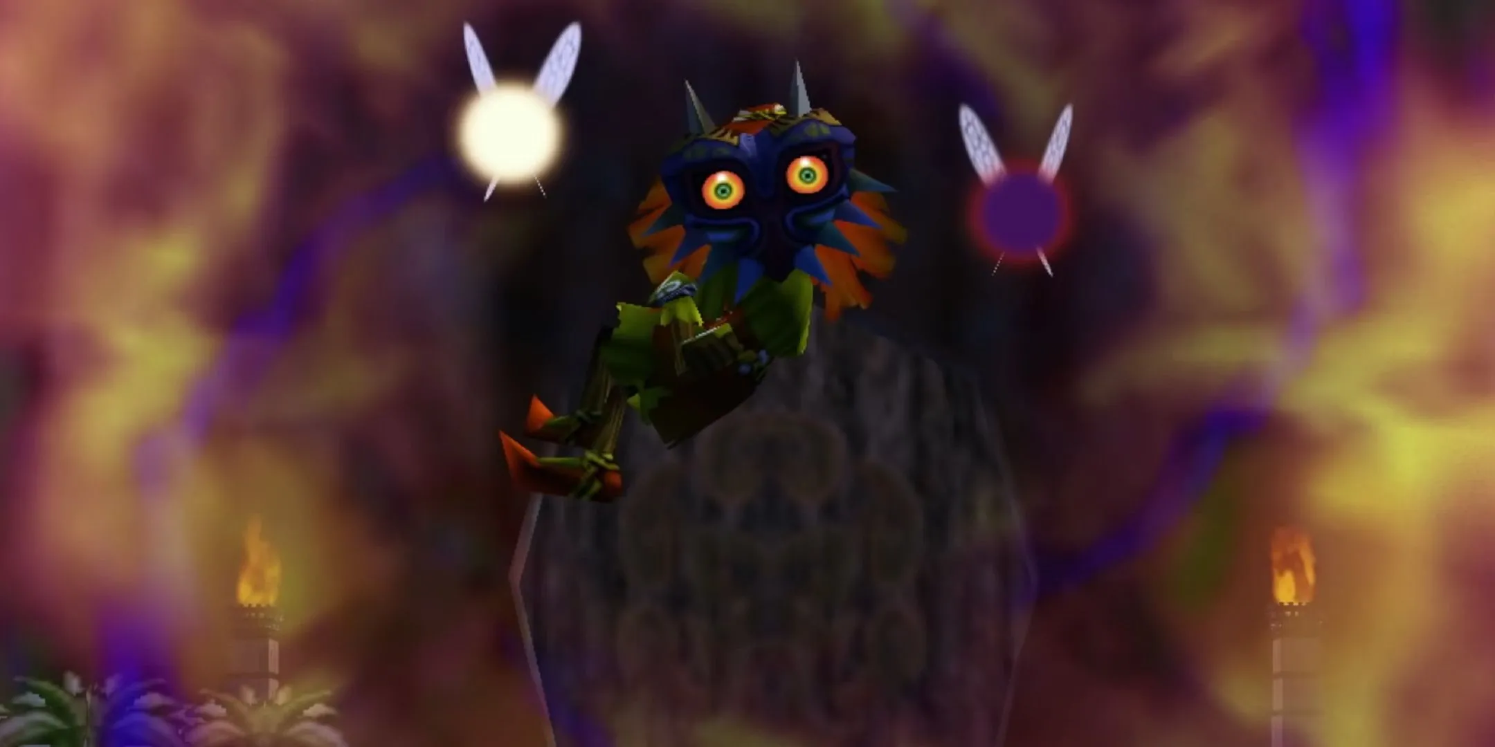 Skull Kid, Tatl và Tael từ The Legend of Zelda: Majora's Mask
