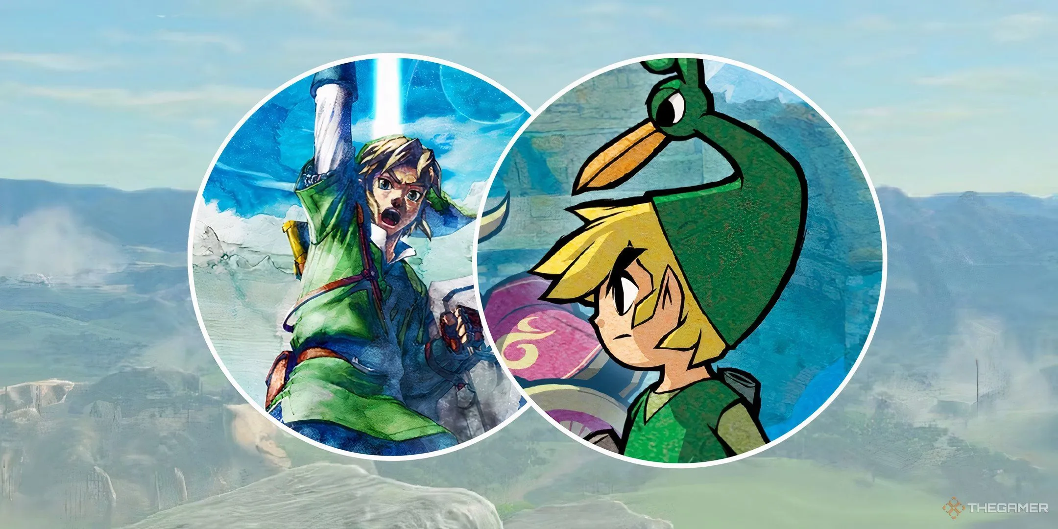 So sánh phong cách đồ họa Link 2D và 3D trong các phiên bản game The Legend of Zelda