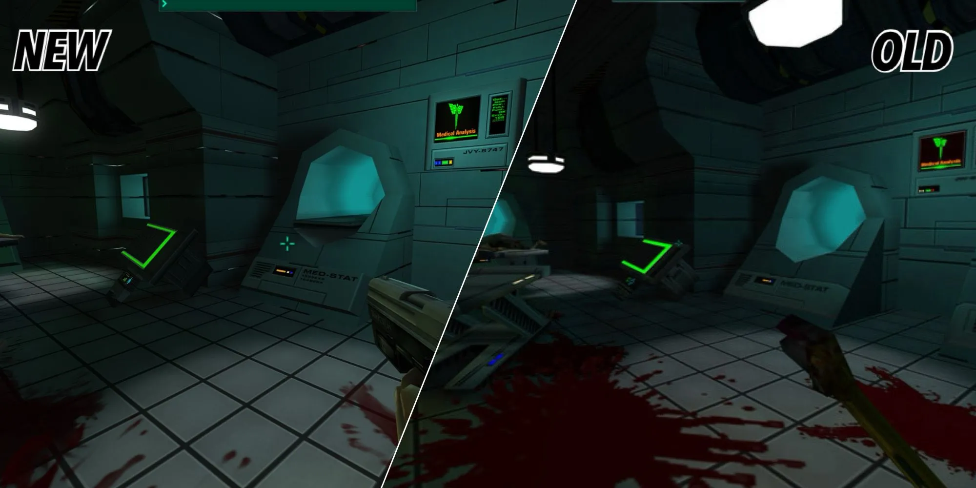 So sánh System Shock 2 mới và cũ