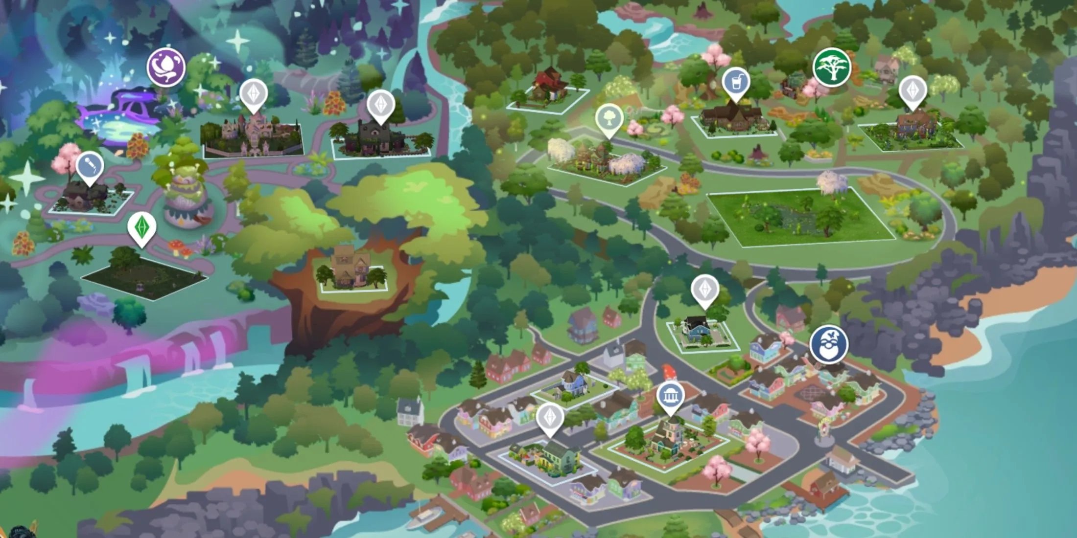Thế giới Innisgreen xanh mướt, tuyệt đẹp dành cho những Sims Tiên trong The Sims 4