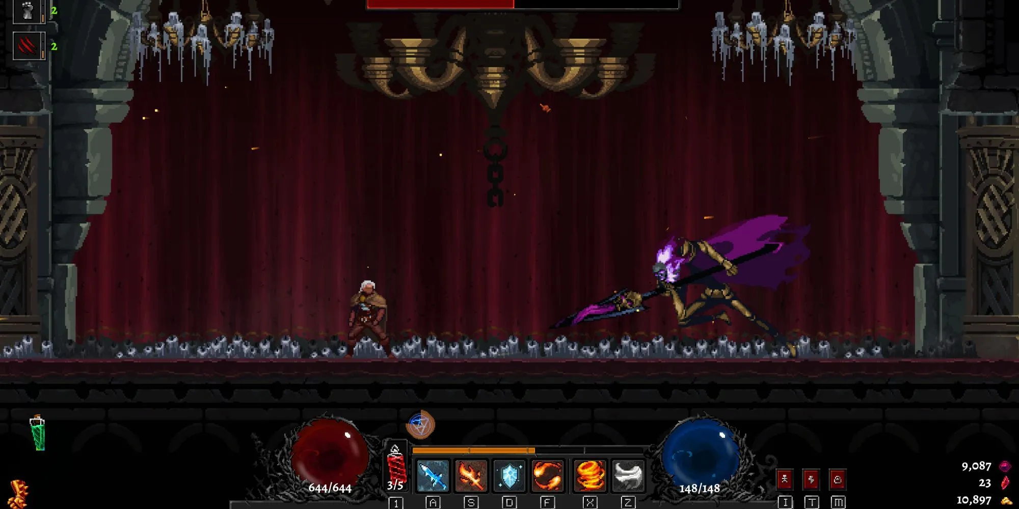 Trận chiến boss khó khăn trong game Roguelike Dragon Is Dead