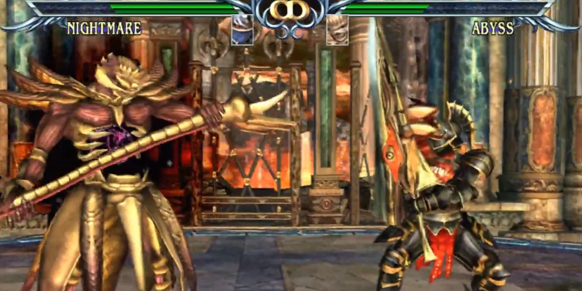 Trùm cuối Abyss trong game đối kháng SoulCalibur III trên PS2