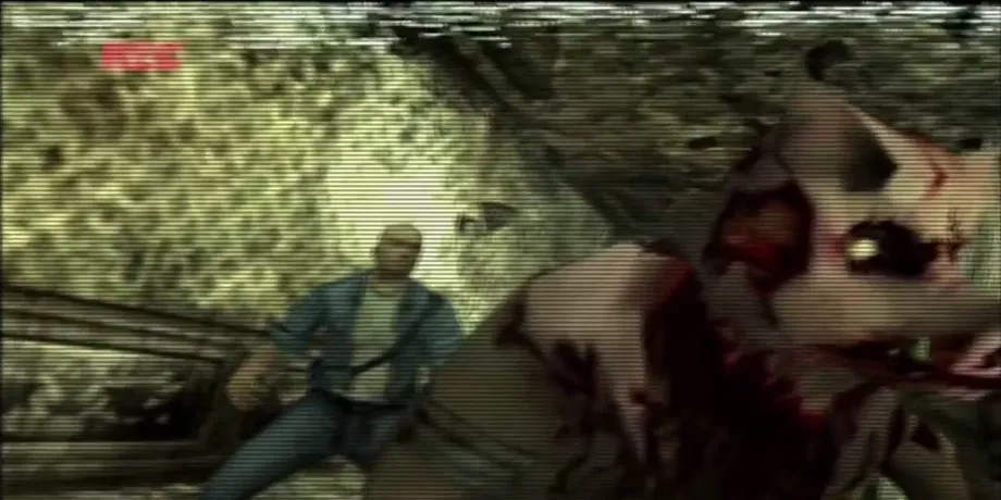 Trùm Piggsy cầm cưa máy trong game kinh dị sinh tồn Manhunt trên PS2