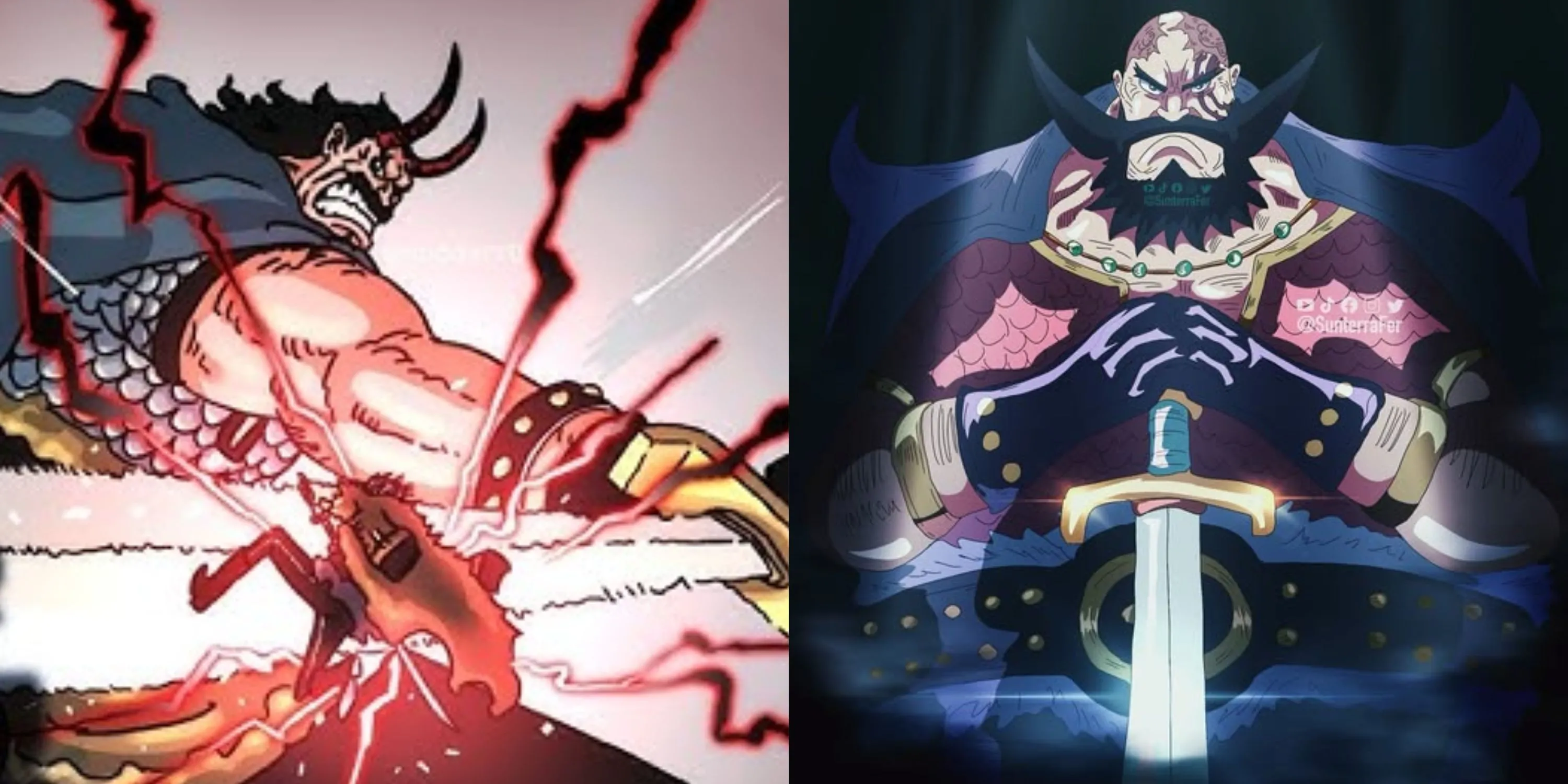 Vị vua Harald, một trong những nhân vật mạnh nhất One Piece